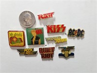 Vintage Band Tac Pins