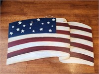 Wooden Flag Décor