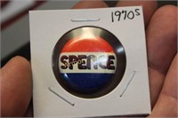 1970'S SPENCE POLITICAL PINBACK