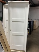 30" x 6' 8" RH 3 Panel Shaker Style Interior Door