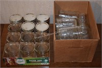 (K2) Lot of 27 Wide Mouth Pint Jars