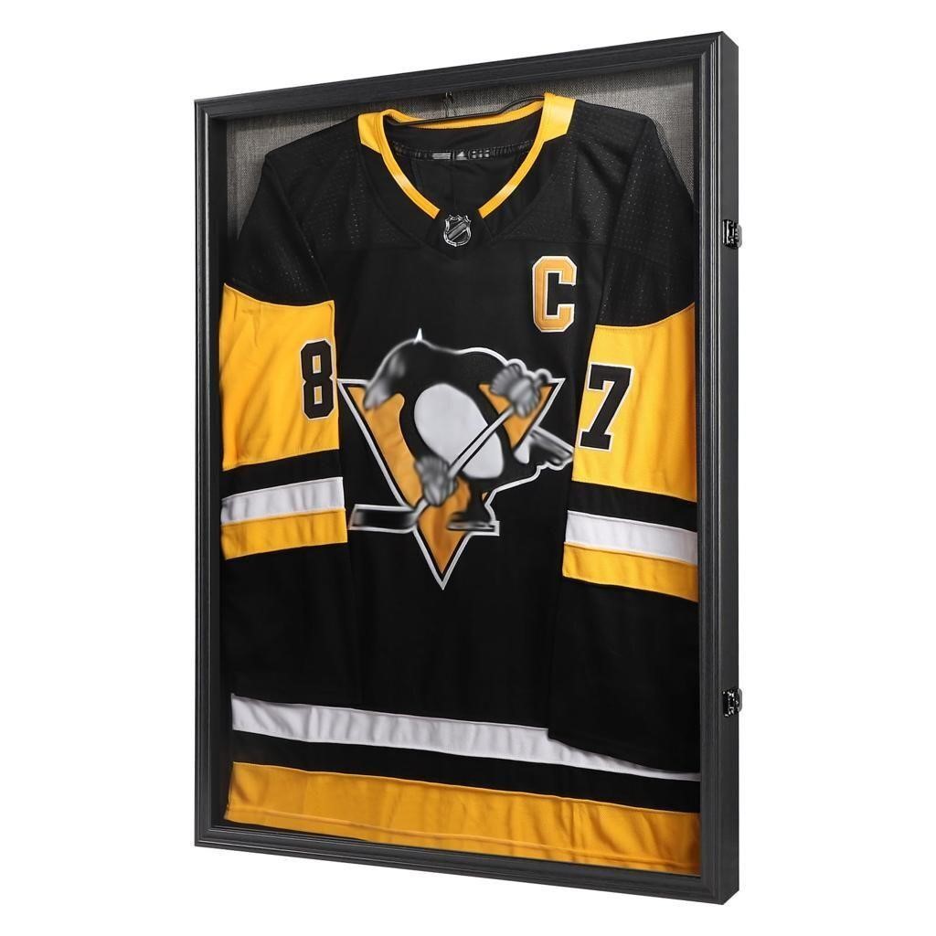 Jersey Display Frame Case  Large Lockable Shadow