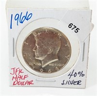 1966 Kennedy Half Dollar Coin