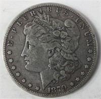 1879 P Morgan Silver Dollar - 90% US Coin