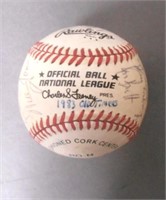 1983 Old-Timers Game Signed Baseball