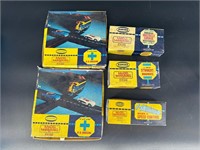 LOT OF 5 PIECES AURORA MODEL MOTORING IN ORG BOXES