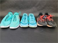 Nike and New Balance Women's Running shoes Size 9