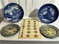 Collector Plates & Vintage Paper