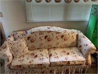 88x27x38 Floral 2 Cushion Couch