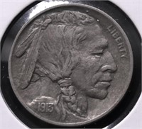 1913 TYPE 1 BUFFALO NICKEL AU