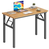 DlandHome Folding Desk Small Desk 31.5 inches Smal