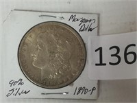 1890-P Morgan Silver Dollar, Great Details