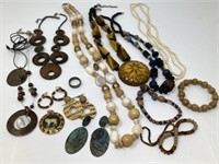 Wood and Metal Style Fashion Jewelry