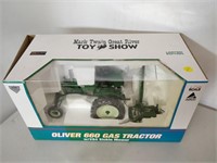 Oliver 660 gas tractor with #84 sickle mower 1/16
