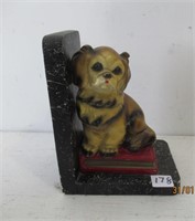 One only Vintage  Dog  Book End