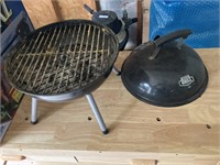 Small Expert Grill, and bag of royal oak