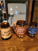 Novelty Alaska Barware/ Glasses