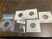 (7) Various Pennies