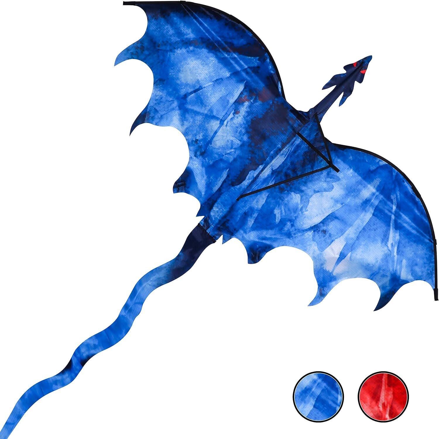 JEKOSEN Ice Dragon 54 Kite for Kids/Adults