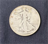 1936-D Walking Liberty Silver Half Dollar 50c