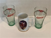 Coca Cola Glasses and Mug