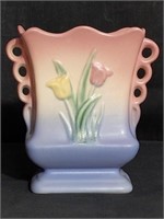 Hull U.S.A. pottery vase. 5.5"W x 2.75"D x