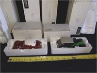 6 diecast cars Packard, cord and more