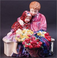 A Royal Doulton figurine titled "Flower Seller's