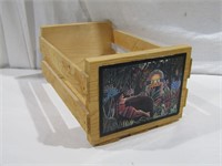 Wool Box For 45's Records
