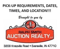 PICK-UP REQUIREMENTS, DATE, TIME, AND LOCATION!!