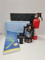 Fire Extinguisher, Decorative Lantern, File