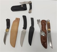 flat of (4) knives