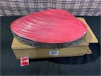 Shell Jewelry Box Red