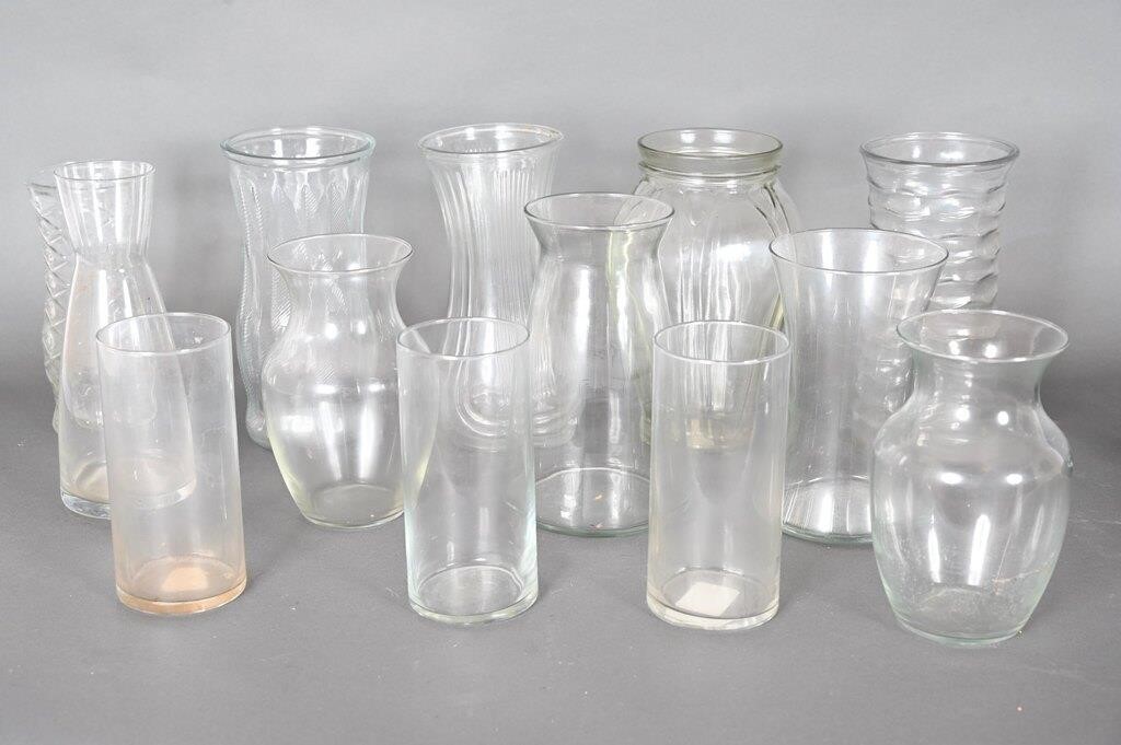 Clear Glass Vases