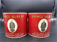2 Antique Prince Albert Tobacco Cans