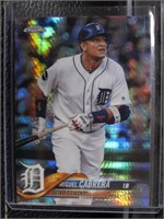 2018 TOPPS CHROME MIGUEL CABRERA PRISM