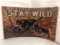 (10xbid)De Leon "Stay Wild" Doormat