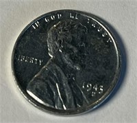 1943-D Steel Penny WWII Wartime Cent