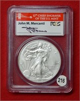 2012 (S) American Eagle PCGS MS70 1 Ounce Silver