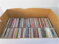 Box of Various CD's, 80 est total,