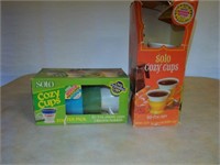 Vtg. Solo Cozy Cups NOS