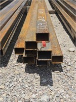 13pcs 1 1/2"X2"x20' -  14ga Square Tubing