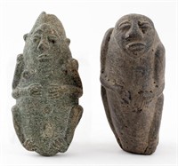 Animal-Human Hybrid Stone Sculptures, 2