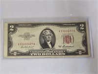 1953 A $2 Red Seal Note