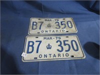 License plates 1979