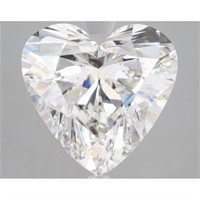 Igi Certified Heart Cut 8.01ct Vs1 Lab Diamond