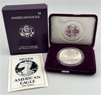 1990-S US Silver Proof Eagle