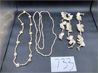 Vintage Seashell Necklaces