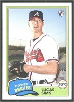 RC Lucas Sims Atlanta Braves