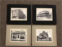 4 Cabinet Photos of Historical Buildings by Start.